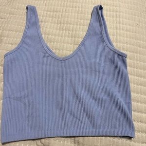 Periwinkle crop top